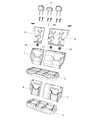 Diagram for 2018 Jeep Renegade Seat Cover - 6SF74PXRAA