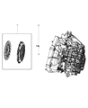 Diagram for 2018 Jeep Compass Pressure Plate - 52104889AA