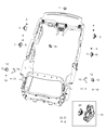 Diagram for 2008 Chrysler Sebring Car Speakers - 5091019AB