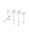 Diagram for 2019 Dodge Challenger Antenna - 5YS48SSEAA