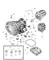 Diagram for Dodge Dakota Automatic Transmission Output Shaft Seal - 52852998AA