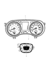 Diagram for 2014 Chrysler 300 Speedometer - 56054723AC