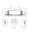 Diagram for Ram 1500 Classic Radiator Support - 68197334AA