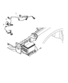 Diagram for Chrysler Sebring Battery Cable - 4795599AF