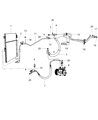 Diagram for Jeep Grand Cherokee A/C Condenser - 55038003AF