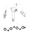 Diagram for 2010 Jeep Patriot Ignition Coil - 4606824AB