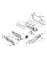 Diagram for 2021 Ram 1500 Exhaust Manifold - 68490097AA