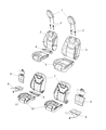 Diagram for 2017 Jeep Cherokee Seat Cover - 5VF98LU5AE