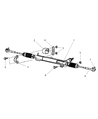 Diagram for Chrysler Grand Voyager Rack & Pinion Bushing - 4684272