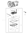Diagram for Jeep Wrangler Drain Plug - 52854762AA