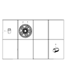 Diagram for 2007 Jeep Wrangler Spare Wheel - 1AH78PAKAB