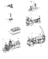 Diagram for Jeep Wrangler Battery Sensor - 4692269AH