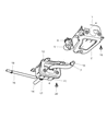 Diagram for 2001 Chrysler Town & Country Crankcase Breather Hose - 4861439AB