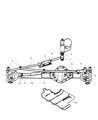 Diagram for Dodge Pitman Arm - 52106836AB
