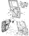 Diagram for 2015 Jeep Patriot Door Latch Assembly - 4589651AD