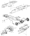 Diagram for 2012 Ram 5500 Parking Brake Cable - 52013835AD