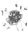 Diagram for Jeep Liberty Camshaft Position Sensor - 56041584AF