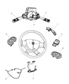 Diagram for 2008 Chrysler Sebring Ignition Lock Assembly - 4589114AE