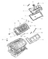 Diagram for Chrysler Sebring Cylinder Head Gasket - 4663693AC