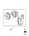 Diagram for 2011 Ram 1500 Power Steering Pump - 68069904AB