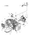 Diagram for Dodge Stratus Transfer Case Cover - MD763194
