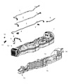 Diagram for Jeep Wrangler Fuel Tank Strap - 68495541AA