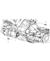 Diagram for Dodge Starter Motor - 5034555AA