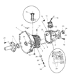 Diagram for Jeep Wrangler Back Up Light Switch - 5013336AA
