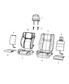 Diagram for Dodge Seat Heater - 55057406AD