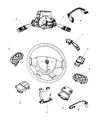 Diagram for Chrysler PT Cruiser Headlight Switch - 5183946AC