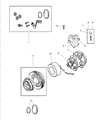 Diagram for Chrysler Prowler A/C Clutch - 4723014