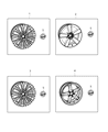 Diagram for 2012 Chrysler 300 Spare Wheel - 82212498