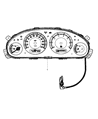 Diagram for Chrysler Town & Country Instrument Cluster - 56044978AB