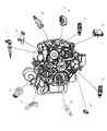 Diagram for Jeep Liberty Camshaft Position Sensor - 56041584AE
