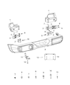 Diagram for 2022 Jeep Wrangler Bumper - 6CE35RXFAC