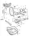 Diagram for Dodge Ram Wagon Oil Pan Gasket - 4295875AC
