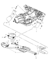 Diagram for 2008 Dodge Charger Muffler - 4854532AB