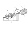 Diagram for 1998 Jeep Grand Cherokee A/C Compressor - 55116190