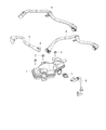Diagram for 2015 Jeep Renegade PCV Valve - 4893073AA