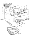 Diagram for 2001 Dodge Ram 2500 Neutral Safety Switch - 56028181AB