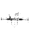 Diagram for 2010 Dodge Caliber Rack And Pinion - R5105046AH