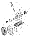 Diagram for 2008 Dodge Challenger Drain Plug - 6036592AA
