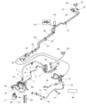 Diagram for 1997 Chrysler Town & Country A/C Service Cap - 5264642