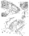Diagram for Chrysler Town & Country HVAC Pressure Switch - 5174039AB