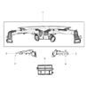Diagram for 2019 Chrysler Pacifica Air Duct - 68227708AA