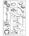 Diagram for Jeep Antenna Mast - 56043311AA