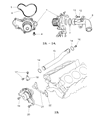 Diagram for Jeep Liberty Water Pump - 4694307AB