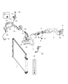 Diagram for 2014 Jeep Cherokee A/C System Valve Core - 68231463AA