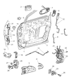 Diagram for Chrysler Town & Country Door Check - 4717228AC