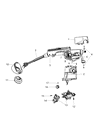Diagram for 2012 Jeep Wrangler Ignition Lock Assembly - 4685719AH